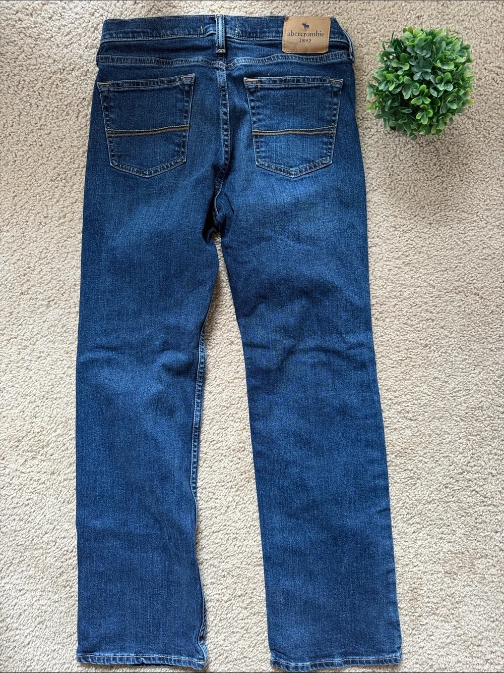 Abercrombie & Fitch Kids Dark Blue Boot Cut Jeans 15/16